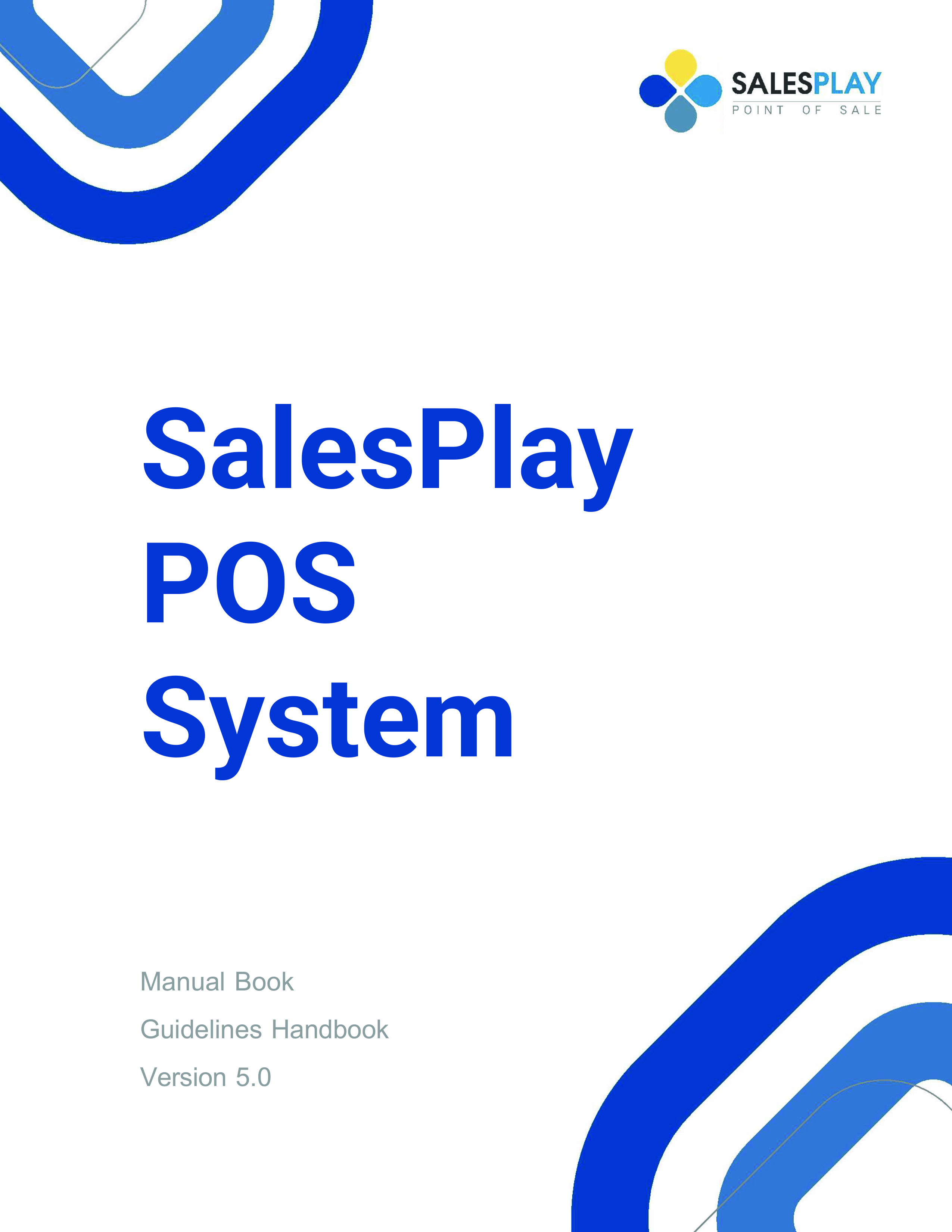 SalesPlay POS User Guide